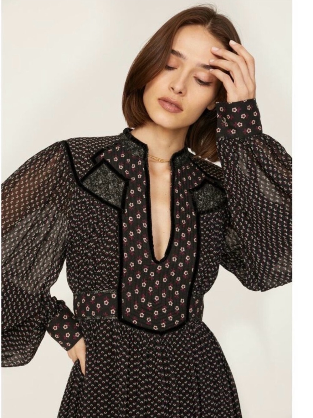 Alain belted dress by SEA NY